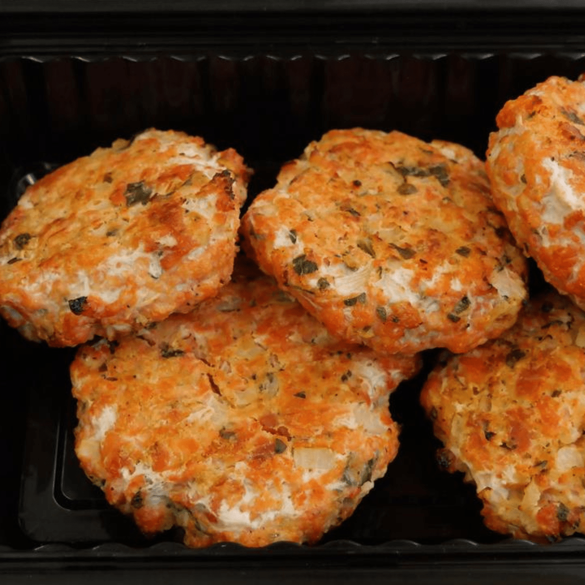 Salmon Cakes are a softer meal which is important when we're cooking for homeless populations. Salmon adds a lot of variety to their diet and we love that we can add fresh veggies.