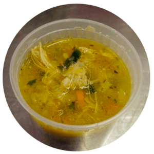 We love making soups - what better than a classic Chicken Soup to nourish our seniors?