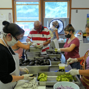 Never a shortage of avocados in the kitchen.