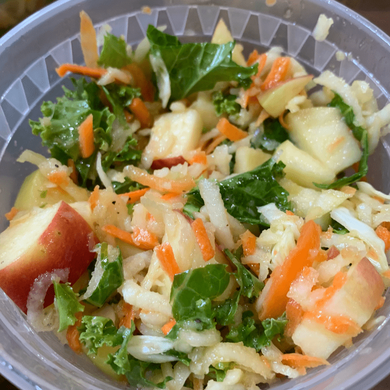 apple kale salad